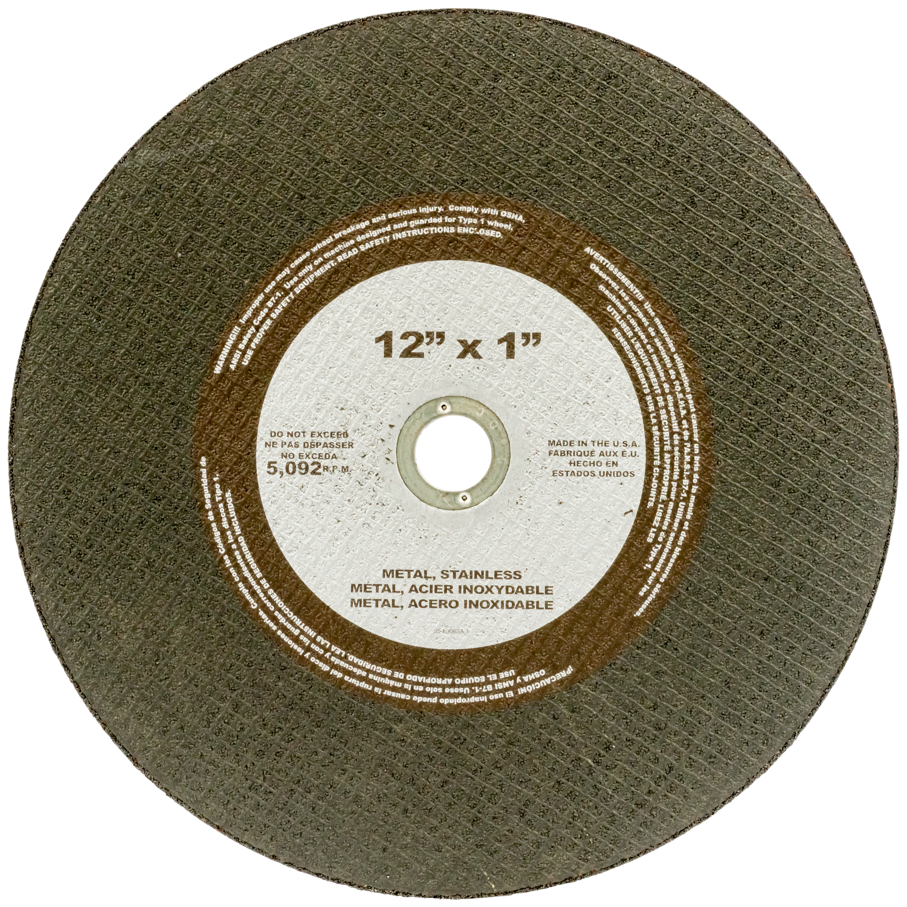 Kwik Cut&reg; Stationary Saw Wheels